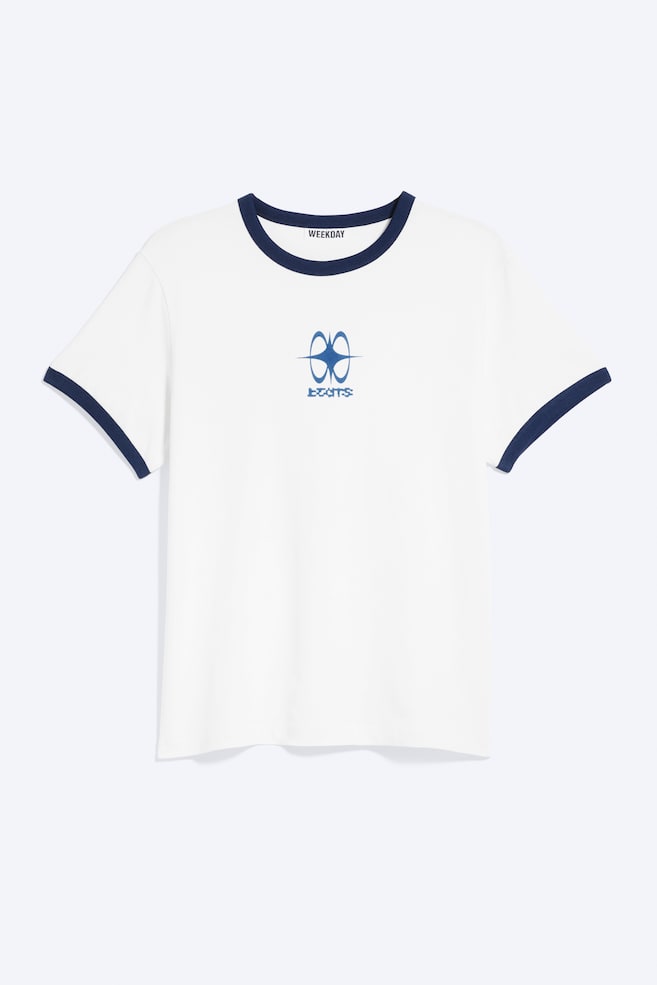 Camiseta con impresión gráfica - Blanco - Estampado Beats/Blanco - Bienvenido a Algún Lugar/Blanco - Estampado Dre8m - 1