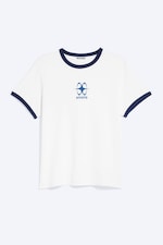 White - Beats Print - Graphic T-shirt - 0