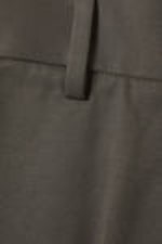 Dark Mole - Relaxed Fit Twill Suiting Trousers - 4