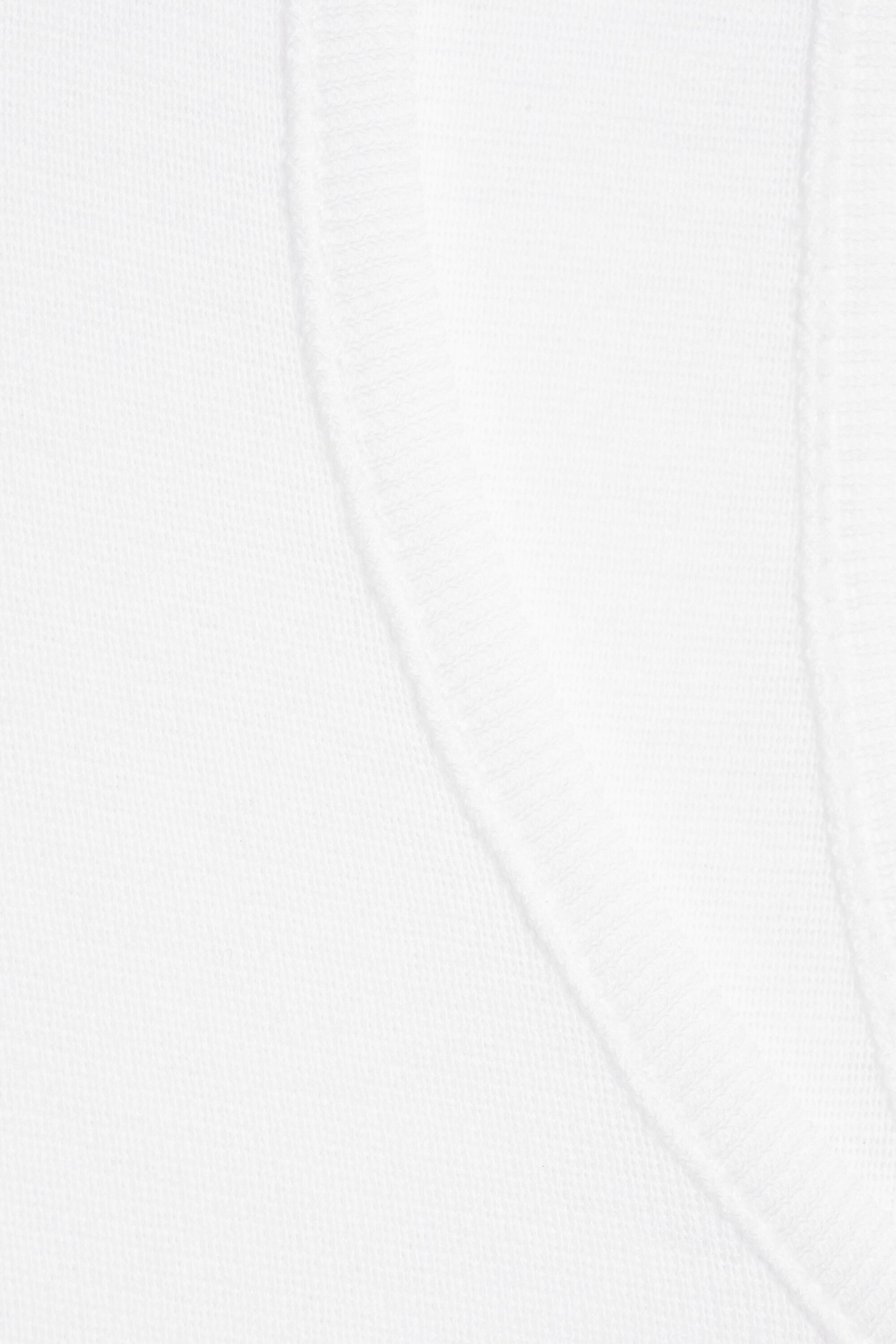 White - Asymmetric One Shoulder Tank Top - 5