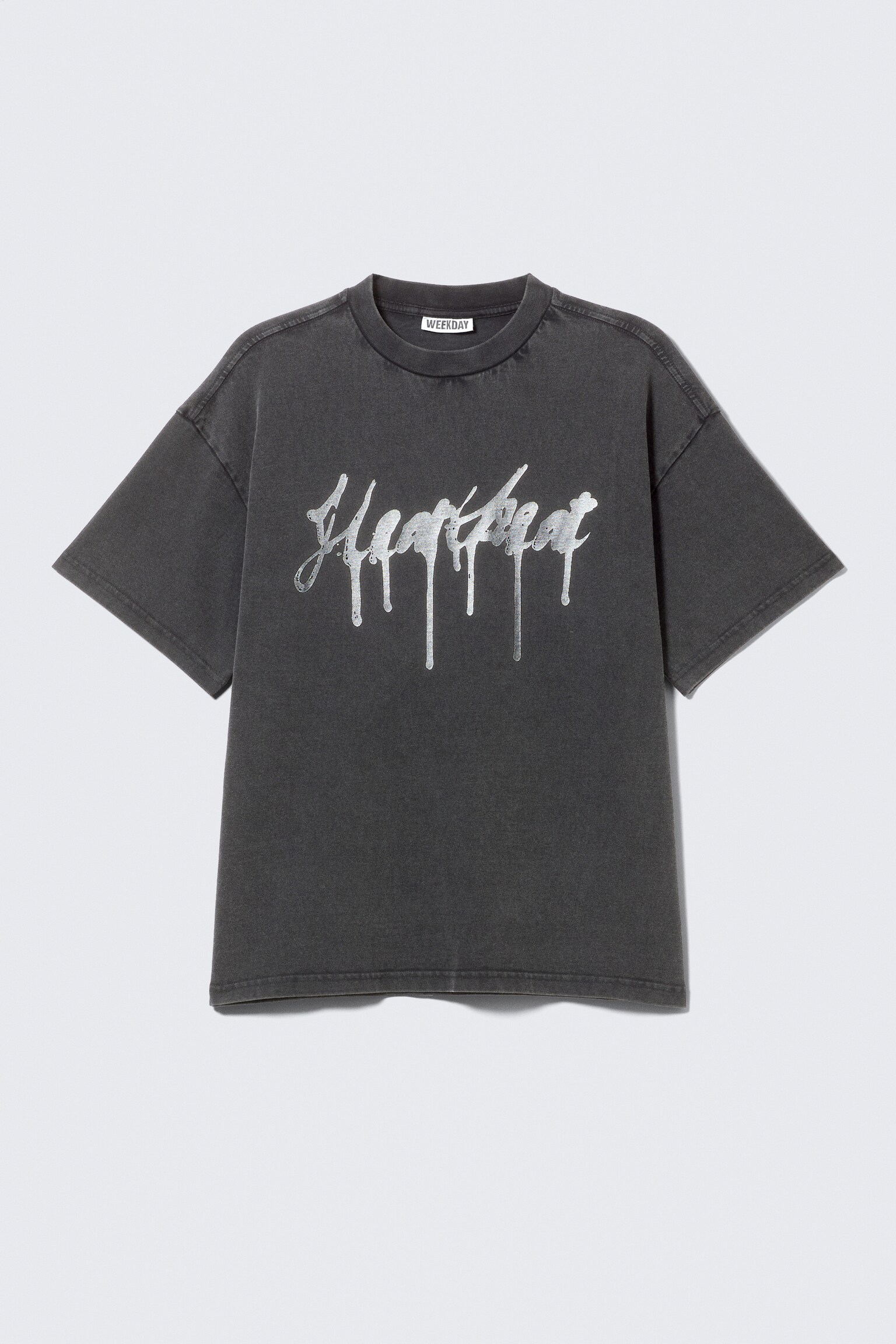 T-shirt carré à imprimé graphique Great - Noir - Heartbeat/Blanc - Dreams/Bleu vif - Four Man Gang/Noir - Midnight - 1