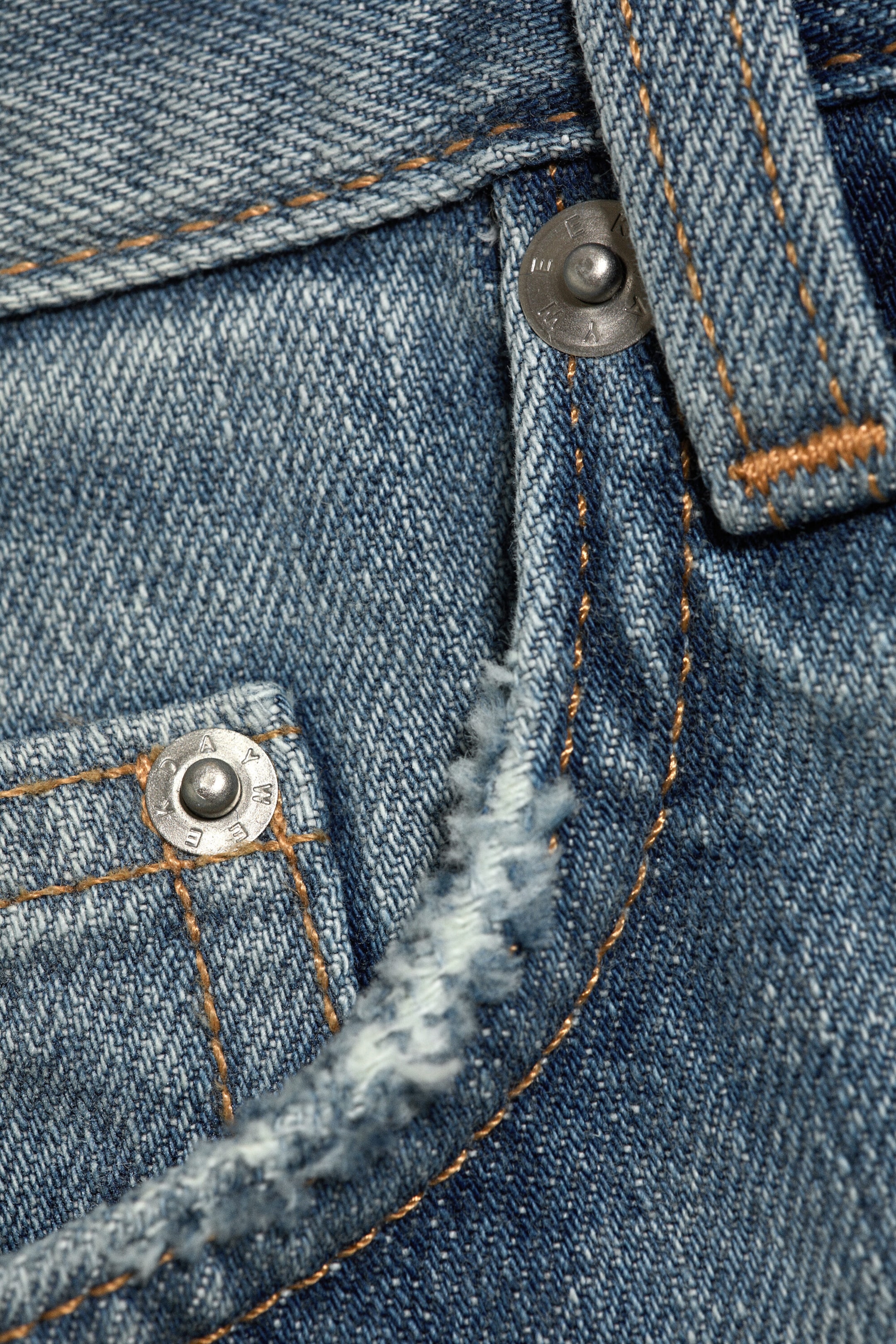 Hunter Blue - Medium Blue - Aura Low Waist Relaxed Bootcut Jeans - 6