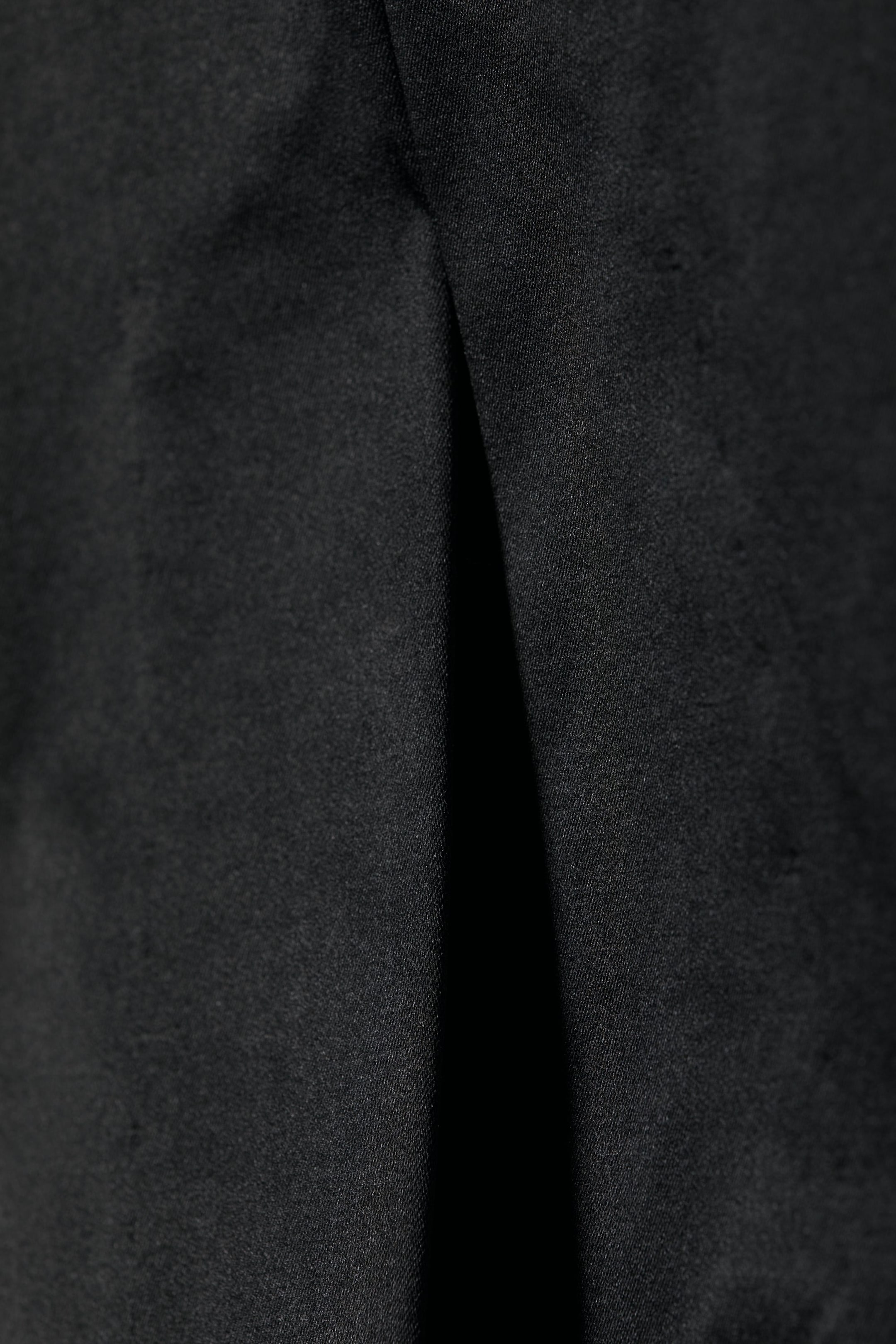 Black - Mel Satin Mini Skirt - 1