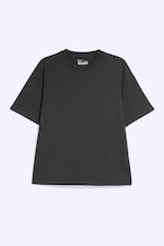 Ausgewaschenes Dunkelgrau - T-SHIRT MIT ENTSPANNTER PASSFORM - 3