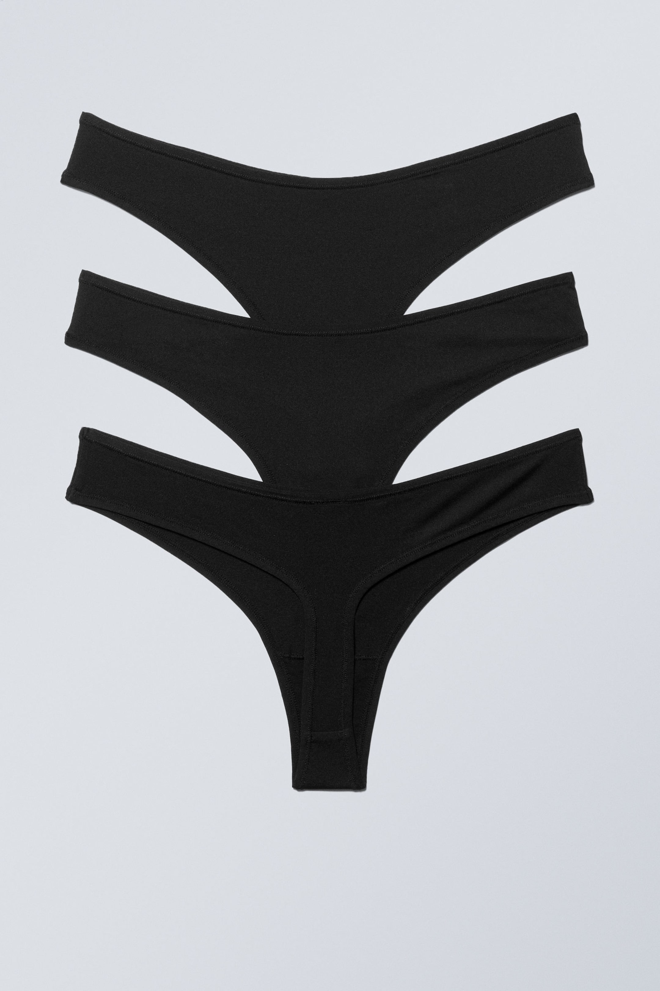 #272628 - 3-pack Soft Thongs - 2