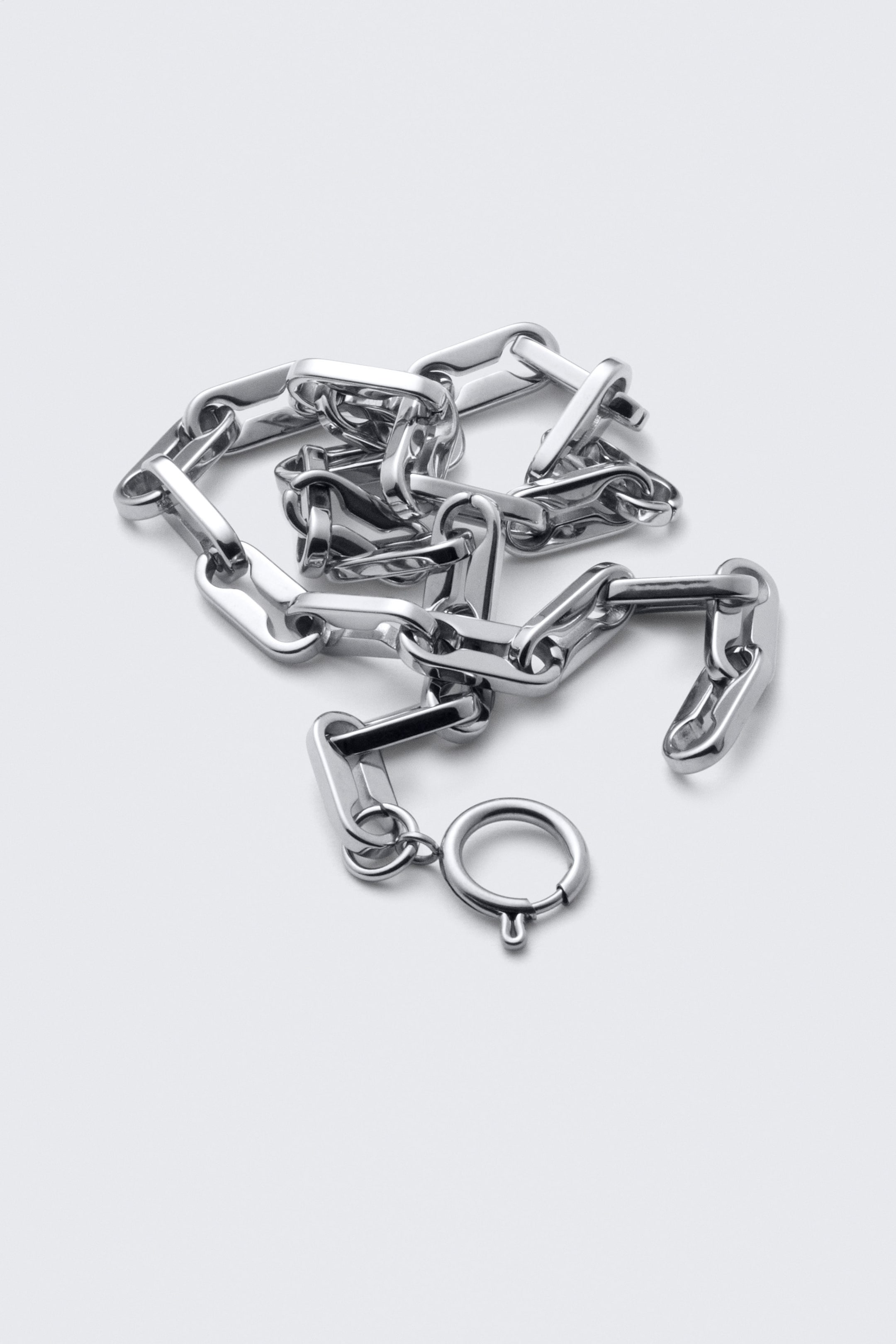 Silber - Halskette aus Edelstahl - 2