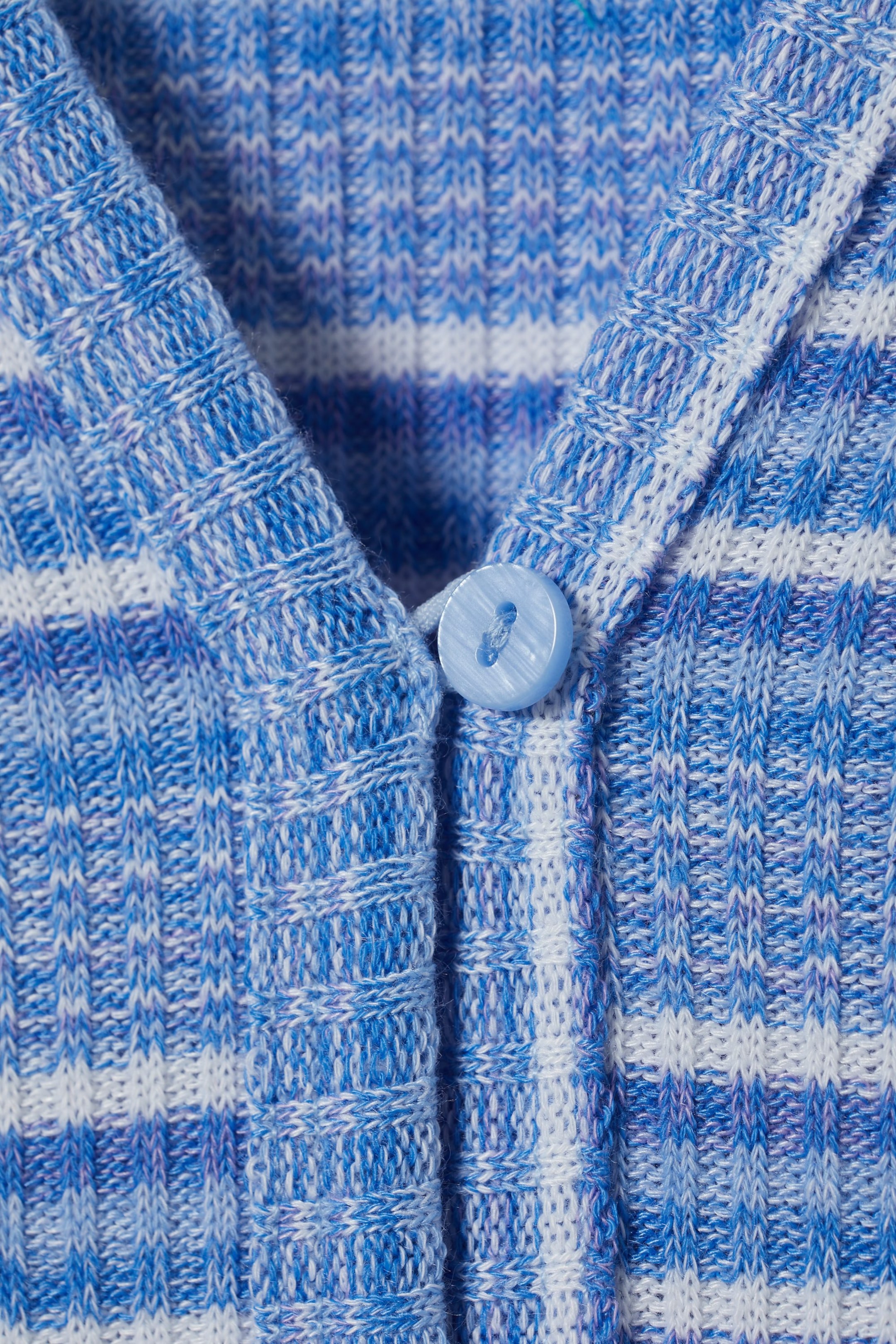 Blå stripe - Anais tettsittende cardigan - 1