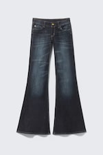Star Blue - Leni Low Waist Flared Skinny Jeans - 0