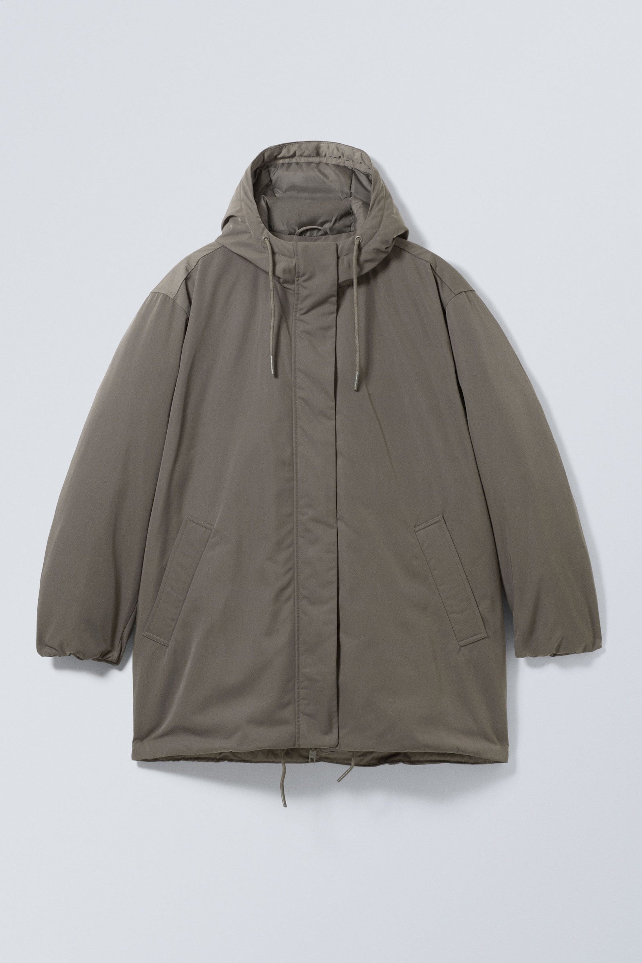 Khaki - Oversized-Steppjacke Honey - 1