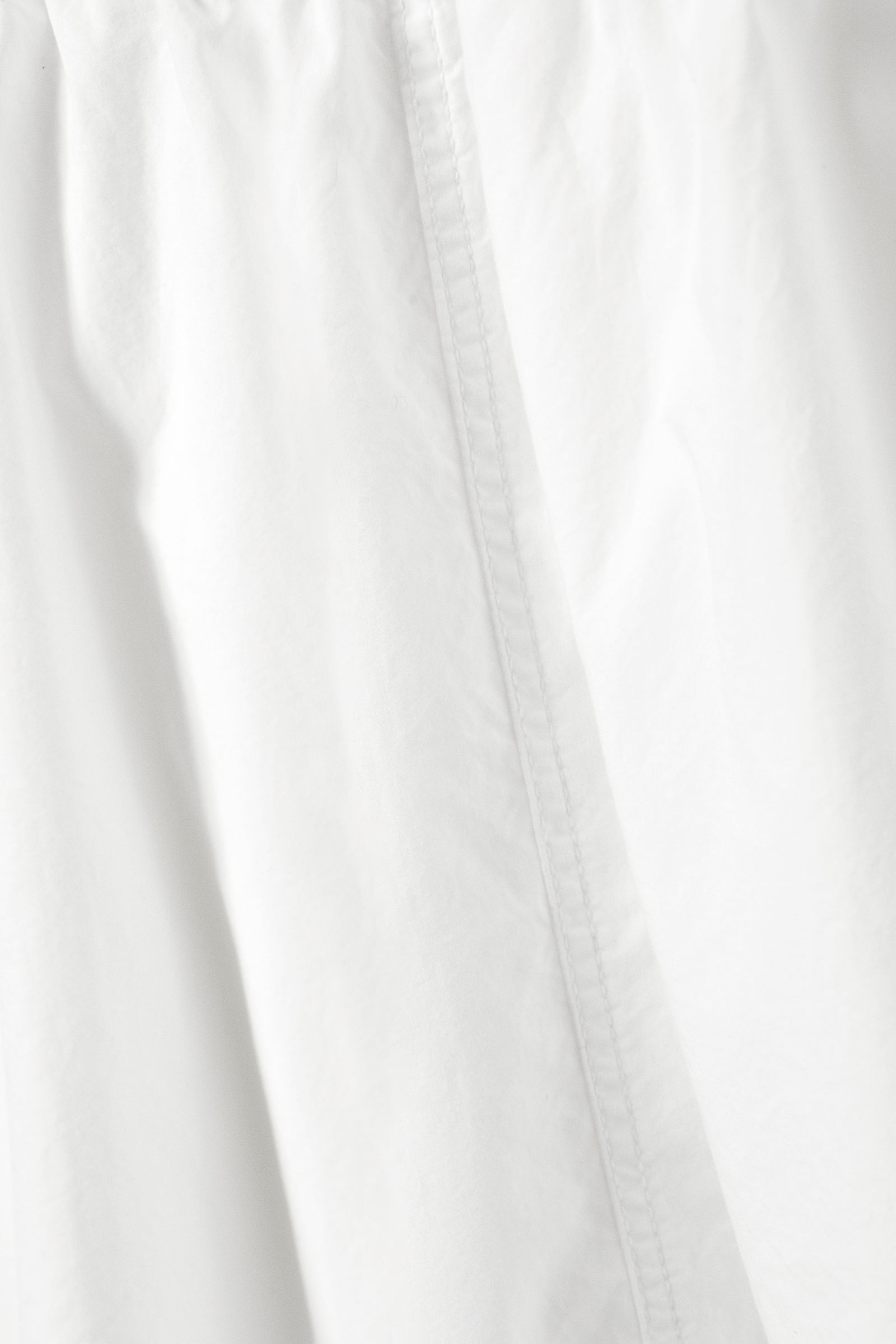 スカート 19th Hand Quilted White Cotton Skirt Embroidered cotton skirt - Women | MANGO Canada