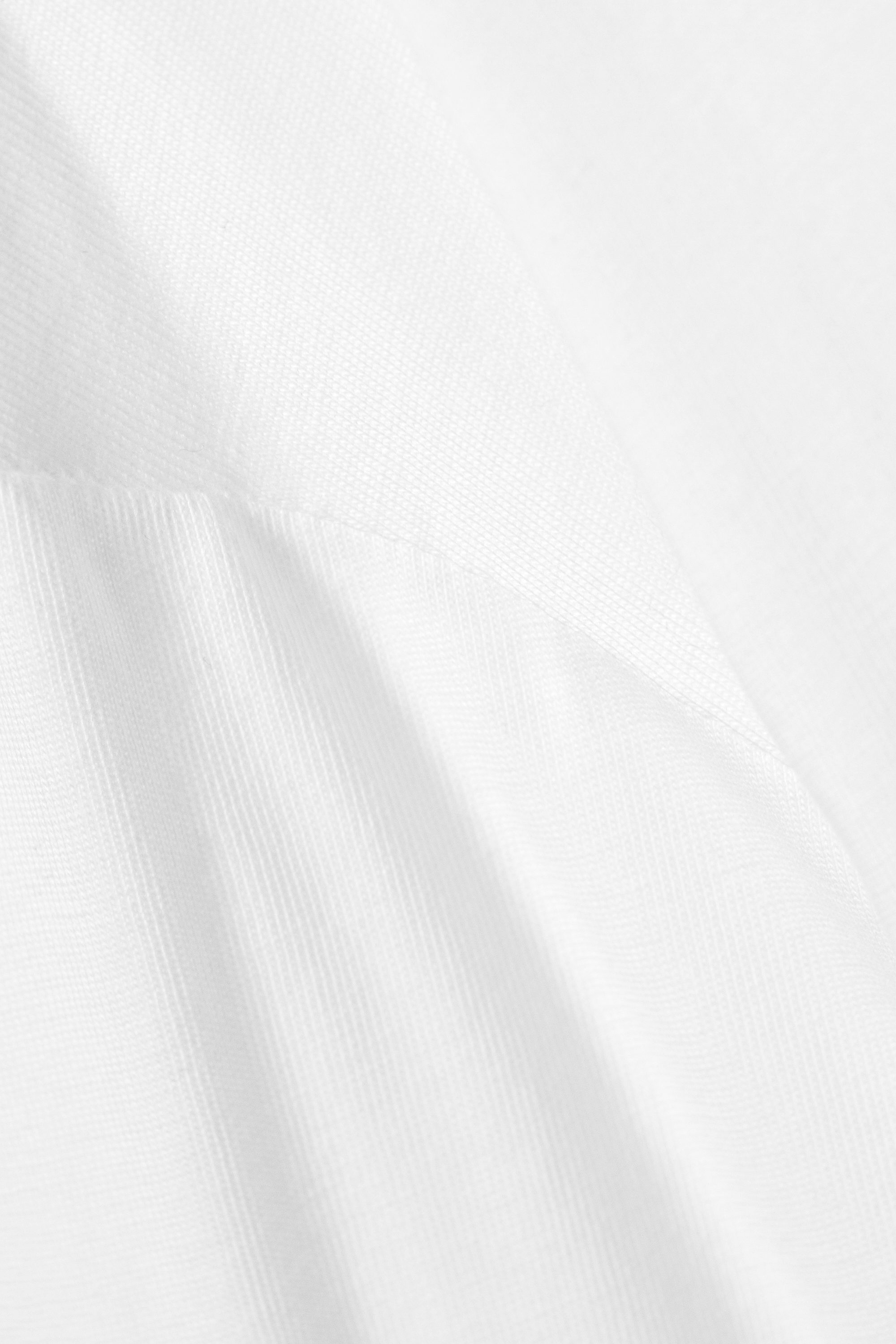 White - Relaxed Long-Sleeved Pyjama T-shirt - 3