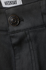 Coated Black - Aceso Coated Trousers - 1