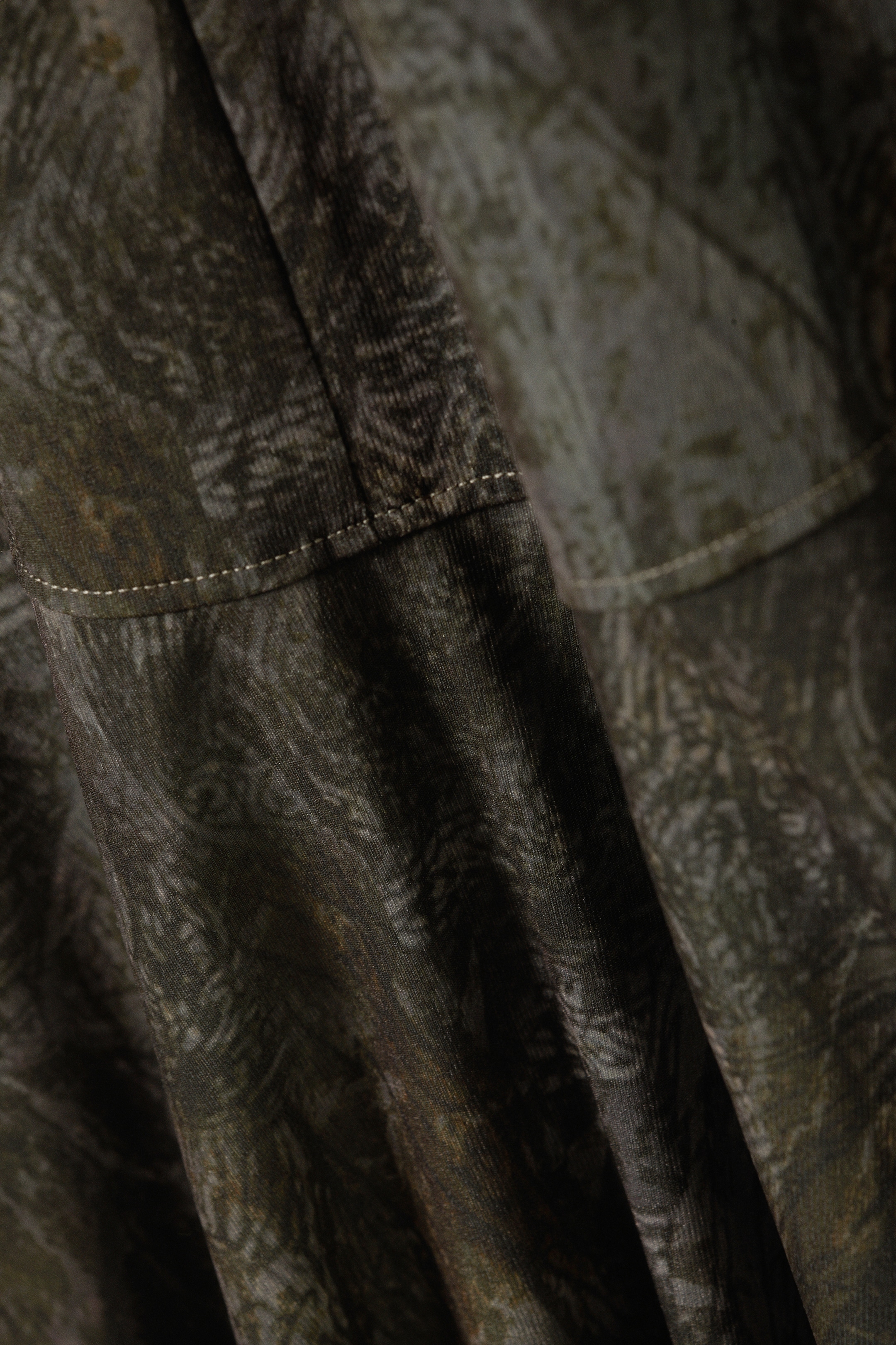 View larger image: Open Back Maxi Halter Dress - Fairytale - Dusty Khaki Green - Ladies | H&M GB 3