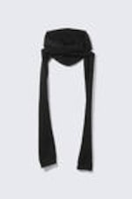 Black - Hood Scarf - 0