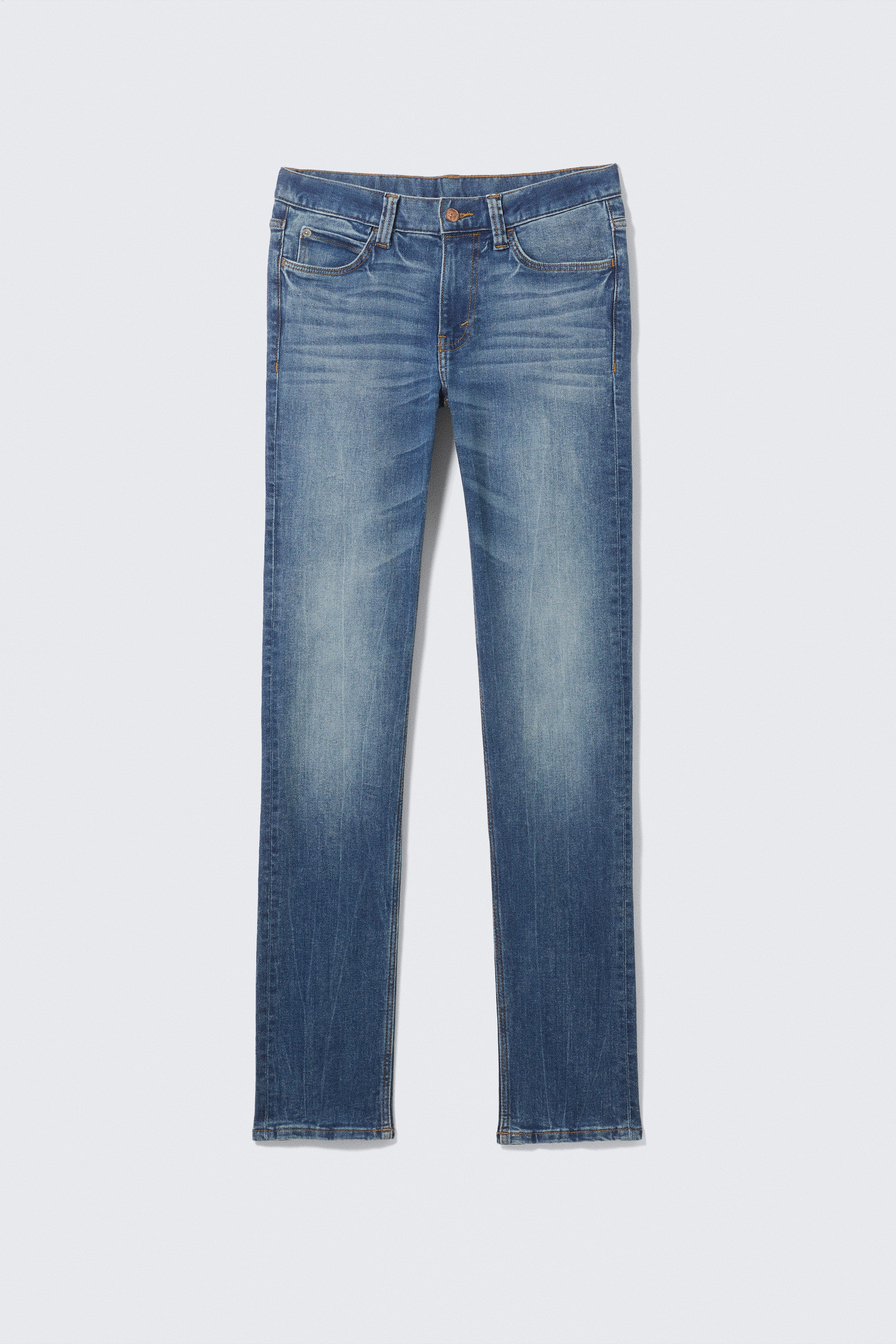 Sunset Blue - Mörkblå - Sleeze Low Waist Skinny Jeans - 5