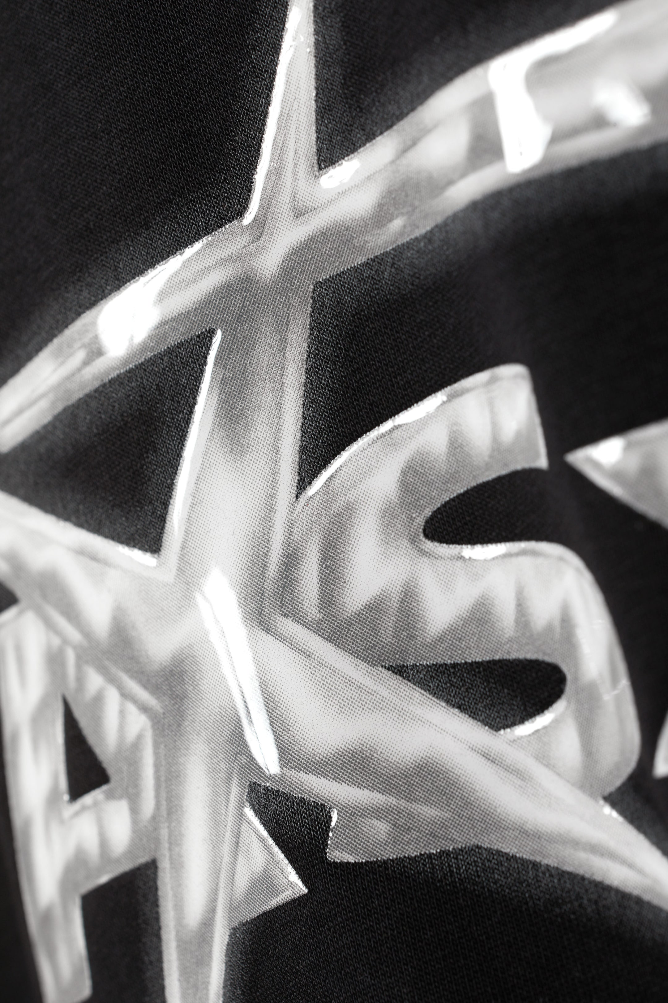 Asxll - Sweat à capuche carré zippé graphique - 2