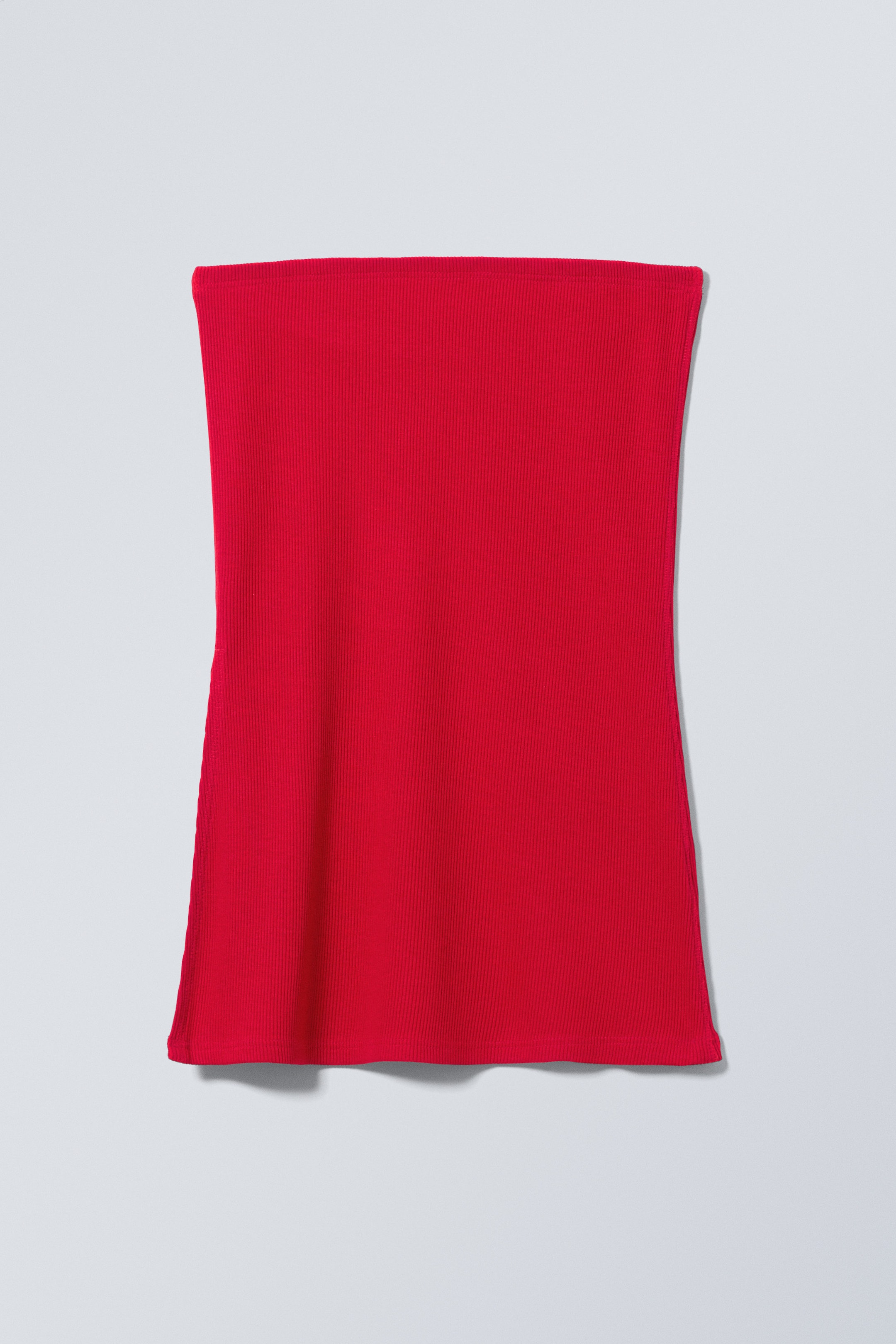 Red - Cybele Slit Tube Top - 0