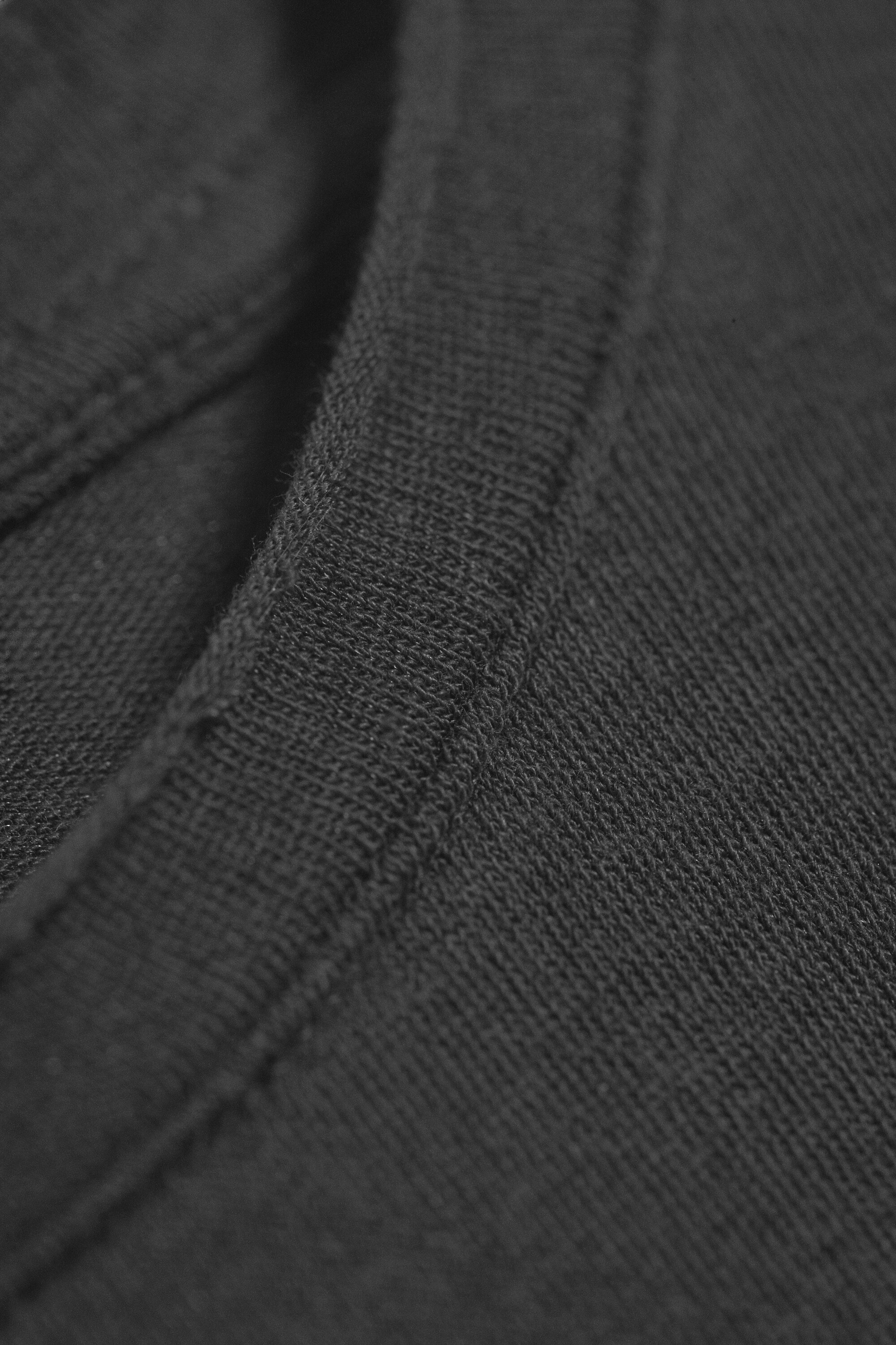 Gris foncé - T-shirt ample à manches longues - 4