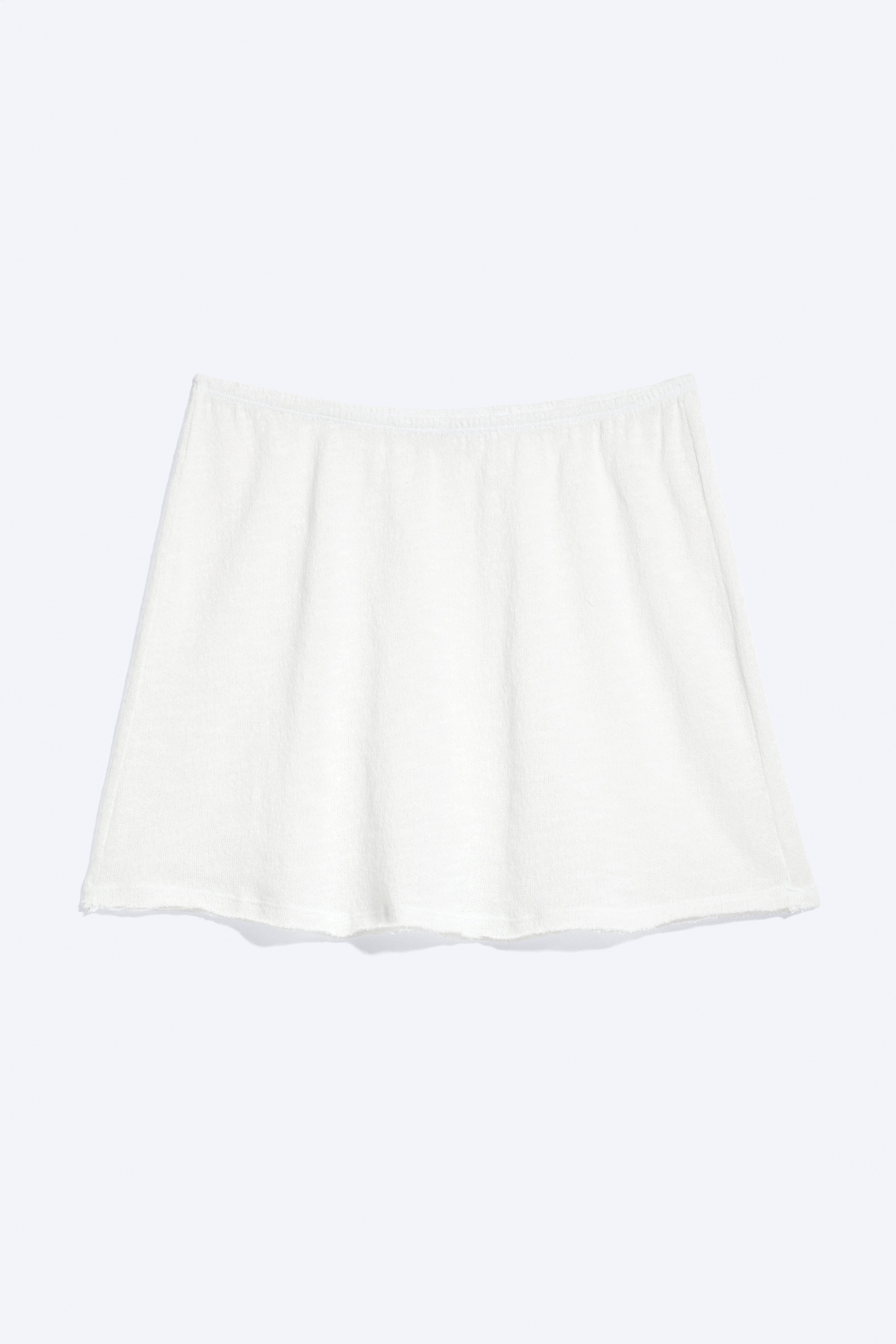 Minigonna in cotone - Bianco/Nero/Blu