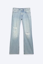 Bleached Sky - Mittelblau - MERCURY MID WAIST RELAXED BOOTCUT JEANS - 7
