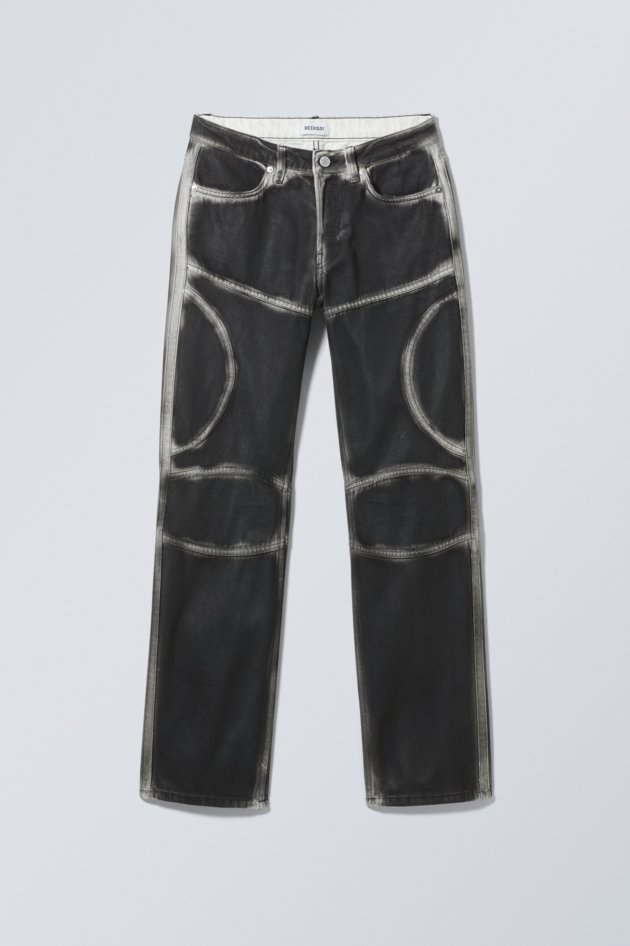 Goudron noir - Jean motard en denim Tempo - 0