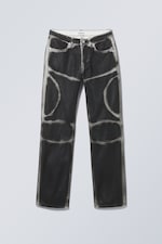 Goudron noir - Jean motard en denim Tempo - 0