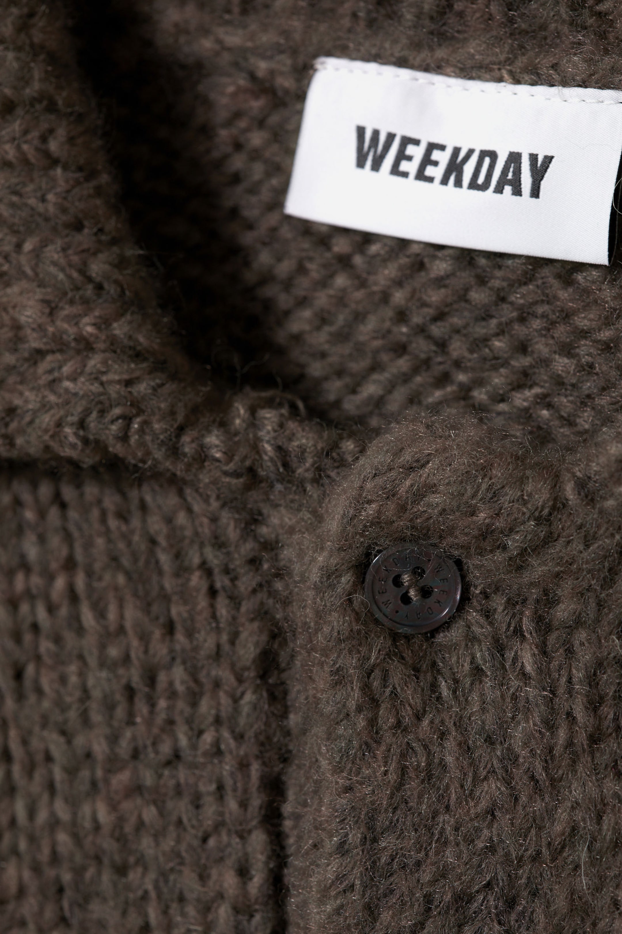 Khaki - Strick-Polopullover Bobby mit lockerer Passform - 2