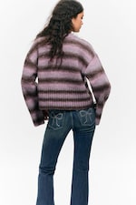 Striped Pink - Gebreide trui - Loose Fit - 4