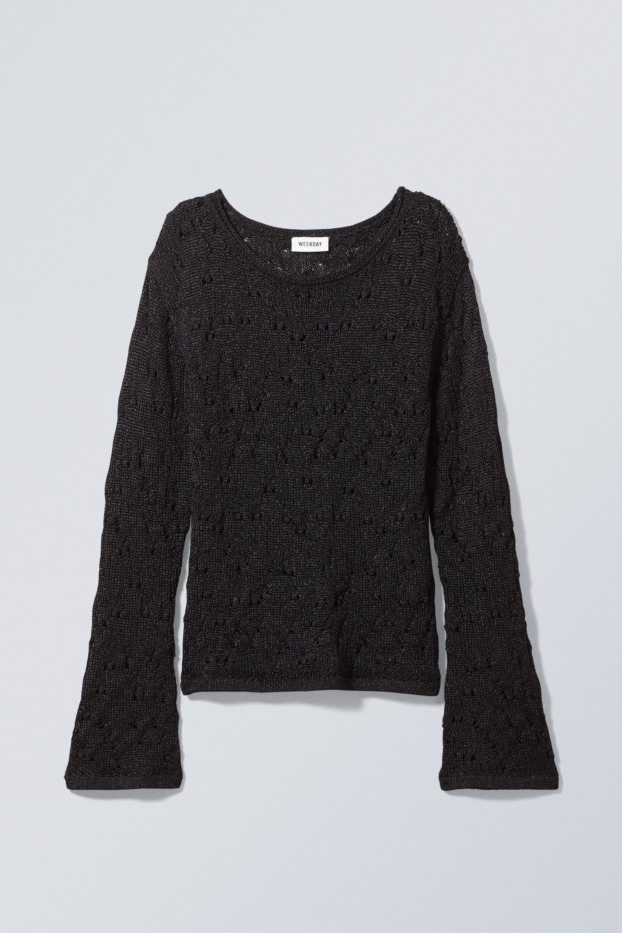Schwarz - Stricktop Melany - 0