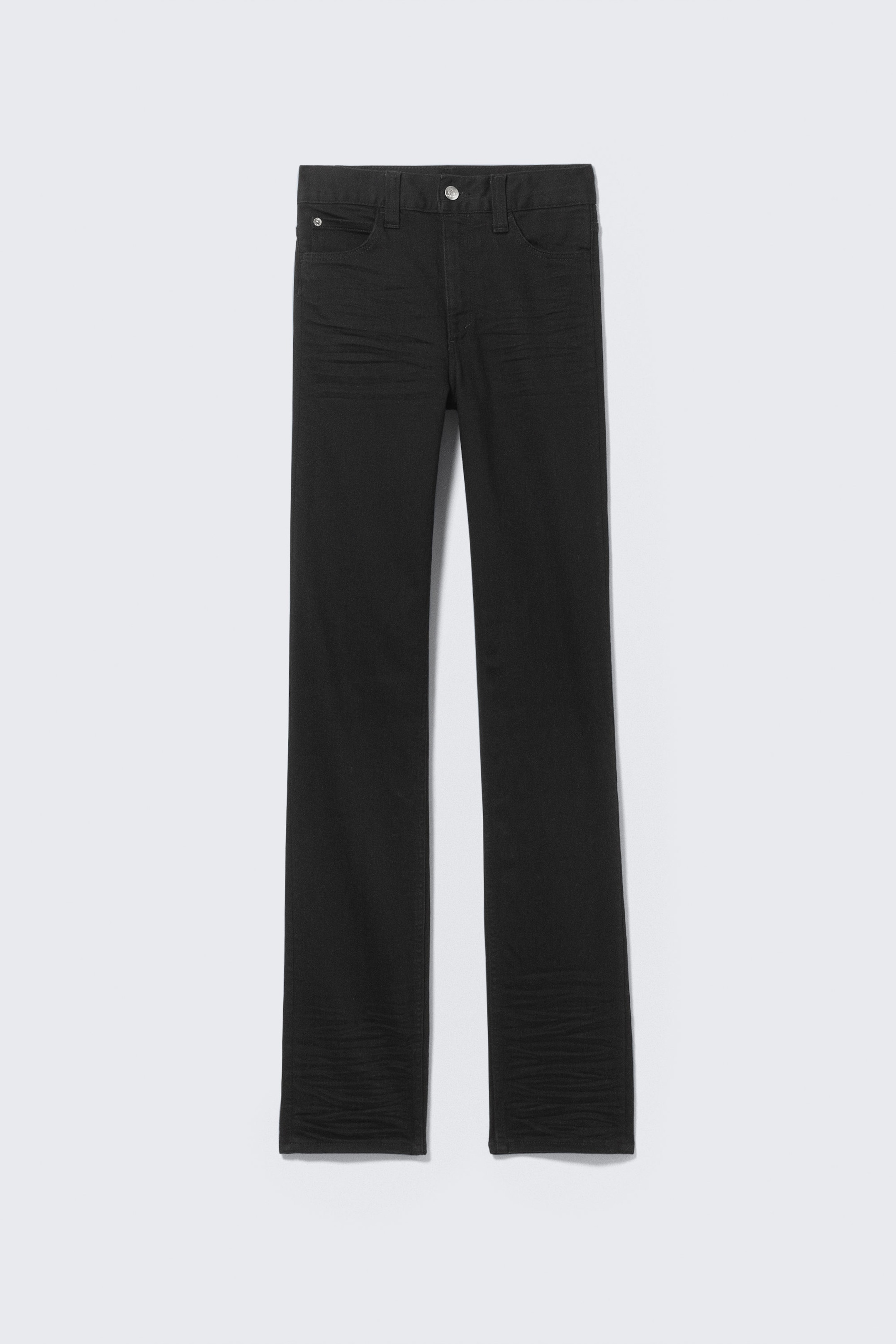 Schwarz - Sleezie High Waisted Skinny Jeans - 1