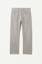Summer grey - Space Mid Waist Relaxed Straight Jeans - 0