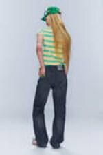 Blues - Dark Blue - Anti Unisex Low Waist Regular Straight Jeans - 11