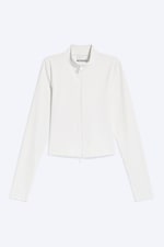 White - Zipped Sports Jacket - 4