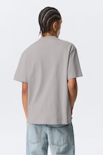Gris poudré clair - T-shirt épais Great - 2