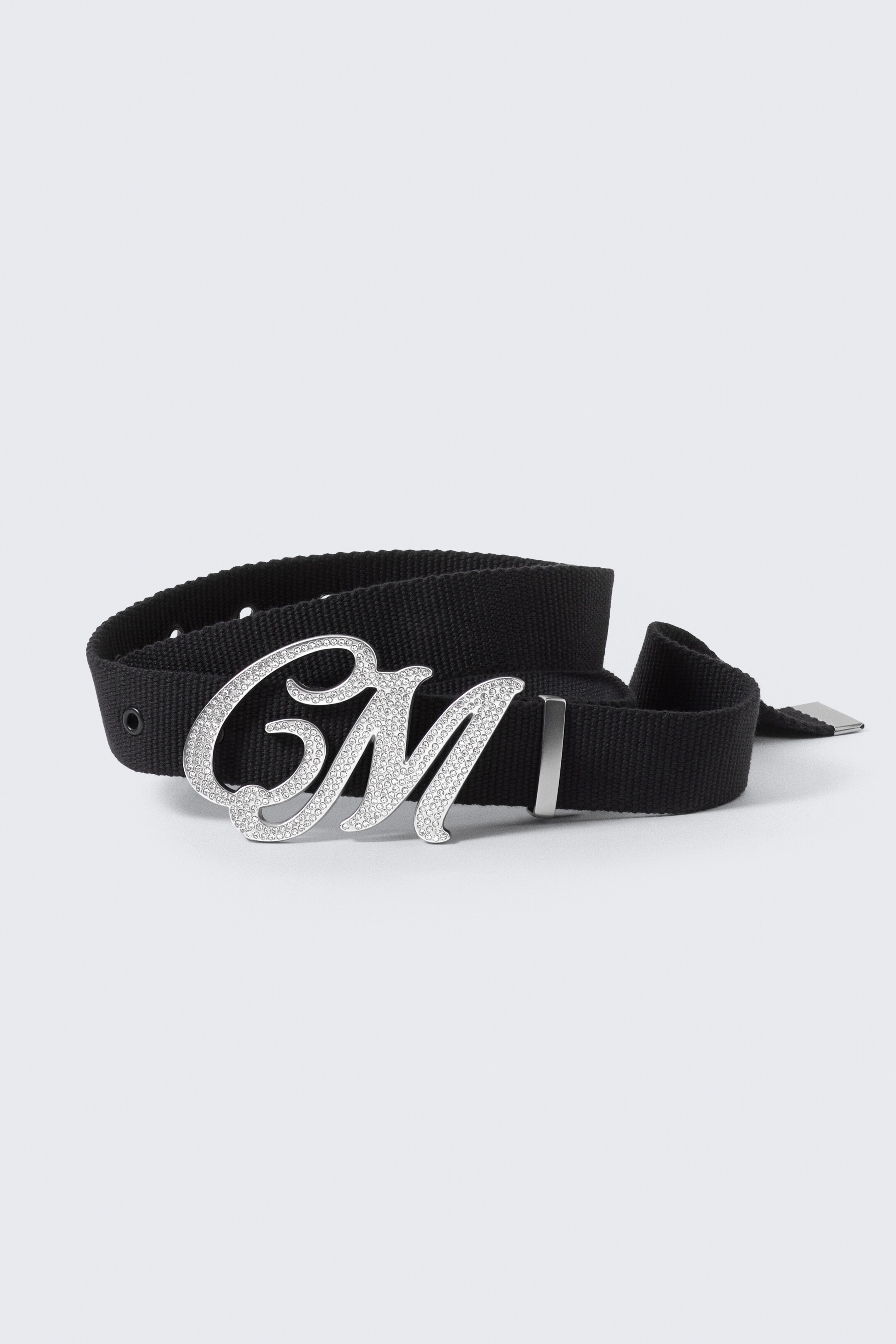 Agrandir l'image: Ceinture avec strass - Noir - HOMME | H&M CH 1