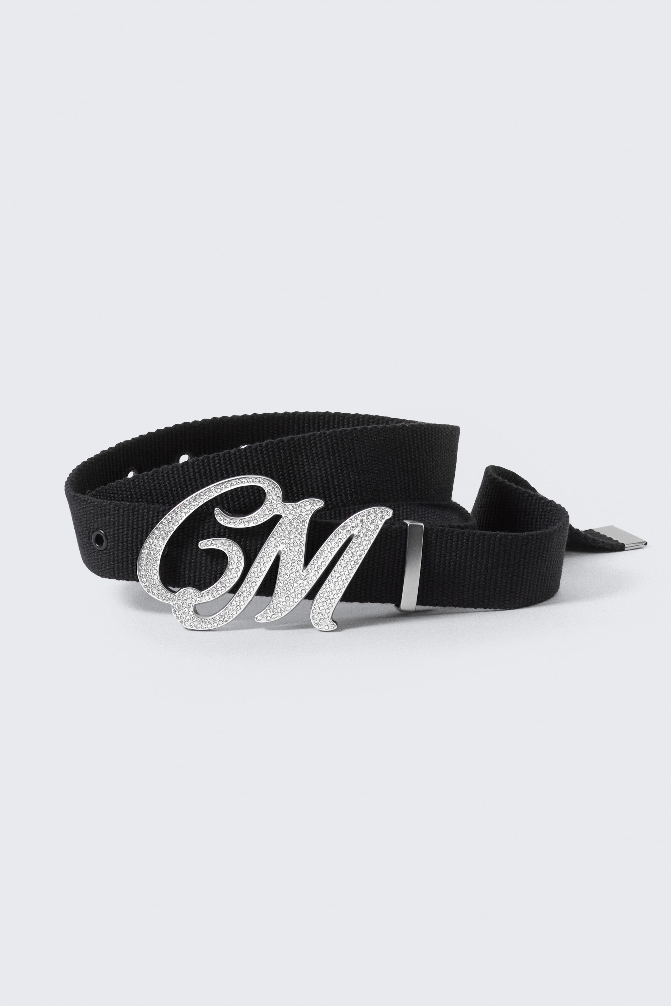 Größeres Bild anzeigen: Strass-Gürtel - Schwarz - Ladies | H&M AT 1