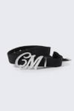 Black - Rhinestone Belt - 0