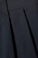 Dark Blue - Mini Pleat Skirt - 1