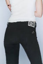 Coated Black - CM x LB Issue Rigid Coated Unisex Jeans - 6