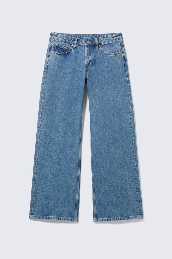 Imoo Low Rise Loose Wide Jeans - 90s Blue - Medium Blue/Dream Blue - Light Blue/Washed Black - 1