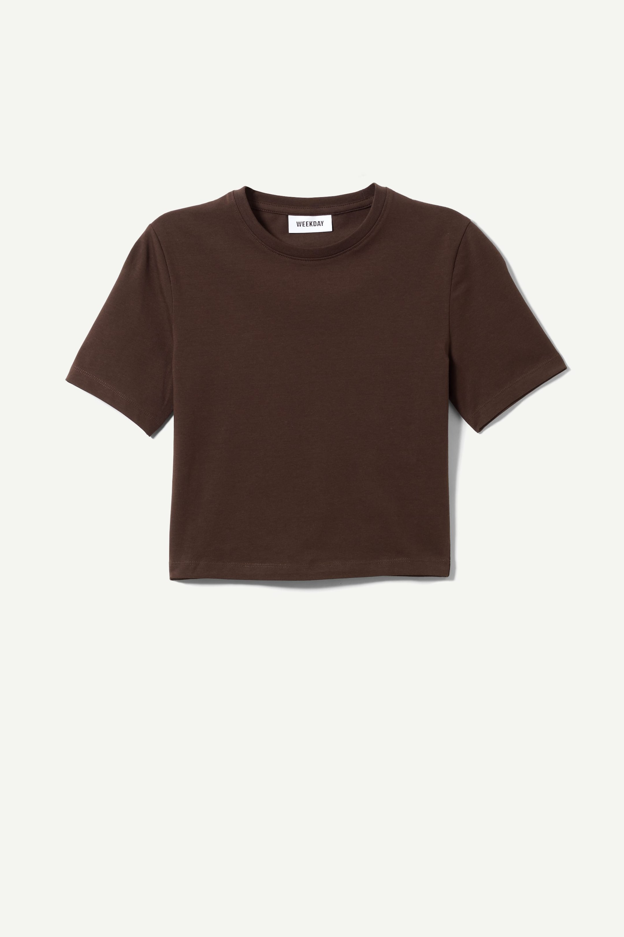 Dark brown - Mini Crop Top - 0
