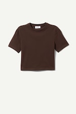 Dark brown - Mini Crop Top - 0