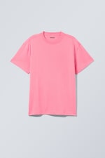 Rosa - Schweres Oversized-T-Shirt - 0