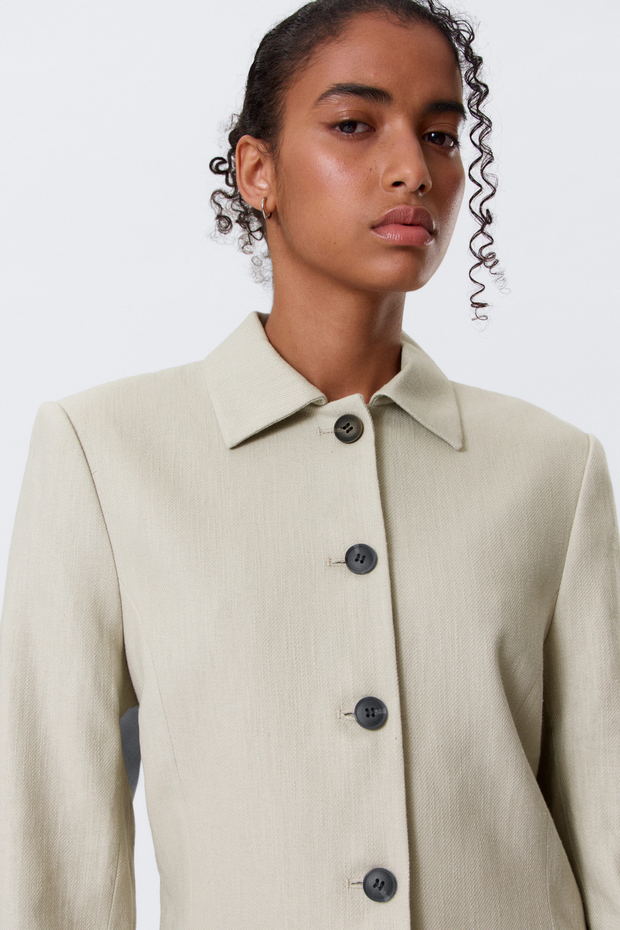 Dusty Mole - Lean Buttoned Jacket - 2