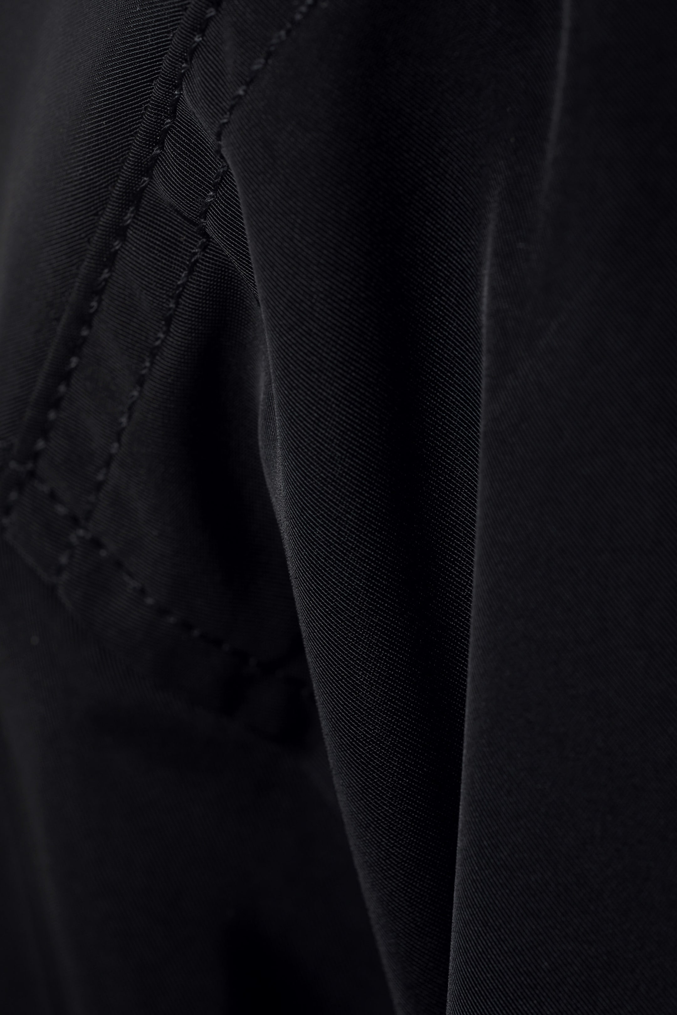 Noir - Bomber oversize Lui - 1