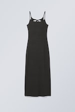 Black - Sophie Open Back Dress - 0