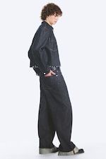 Blue Rinse – mørkeblå - SOLAR BRETTBAR JEANS MED REGULAR/LOOSE/WIDE PASSFORM, UNISEX - 2
