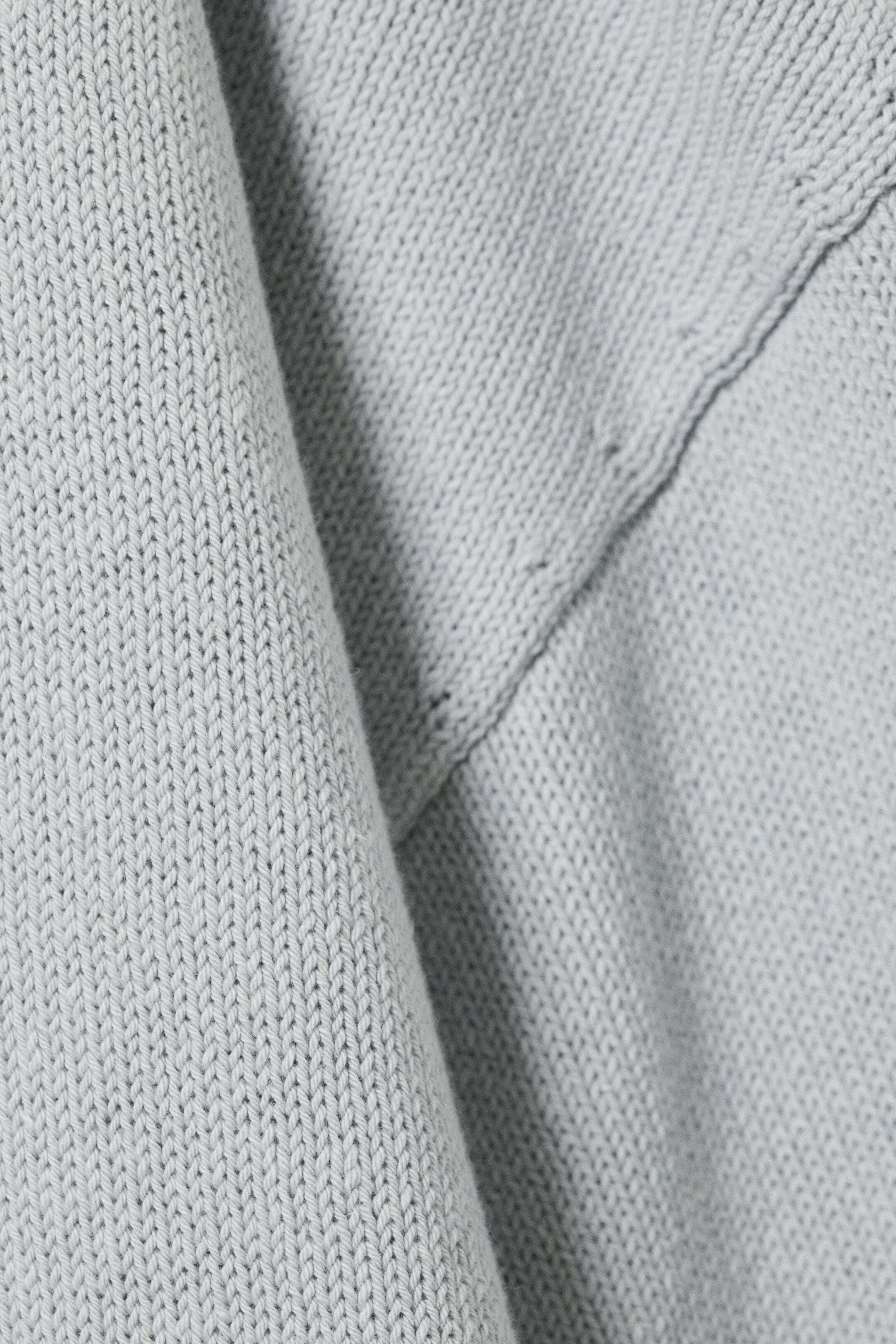 Größeres Bild anzeigen: Kastiger Oversized-Pullover aus Baumwollstrick  - Helles Taubenblau - Men | H&M AT 3