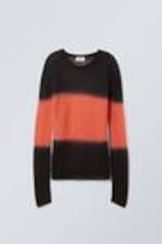 Black & orange - Tina Sweater - 0