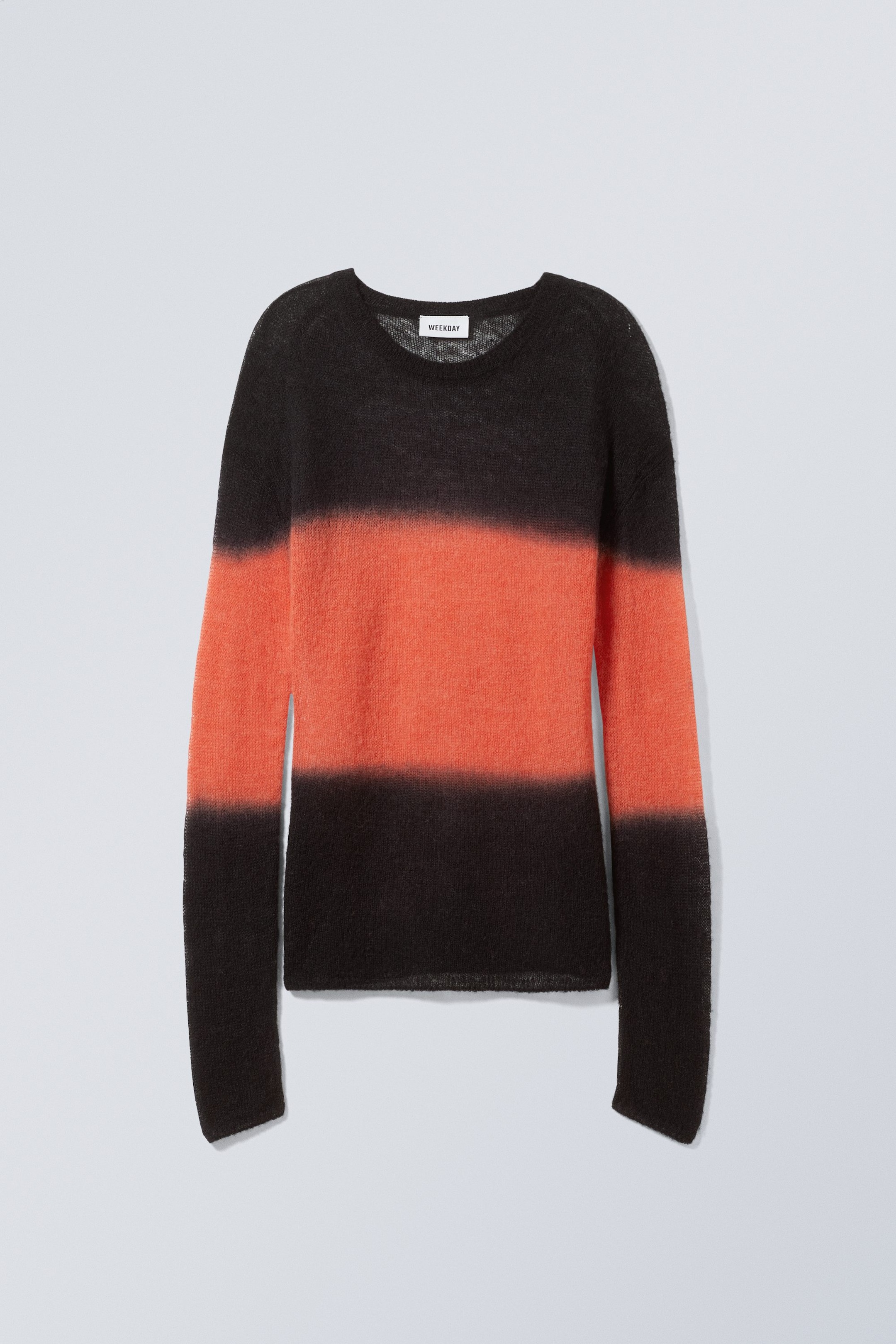 Svart/Orange - Tröja Tina - 0